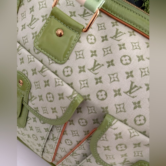 Louis Vuitton Sac Mary Kate 48H Green Monogram Line Large Tote Bag - Picture 3 of 15
